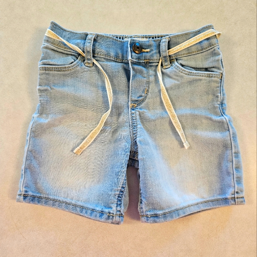 OshKosk B'gosh Denim Baby Shorts, 18M